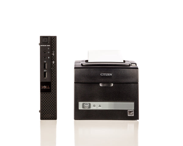 Dell MICRO Optiplex 3020 i5 with Receipt Printer